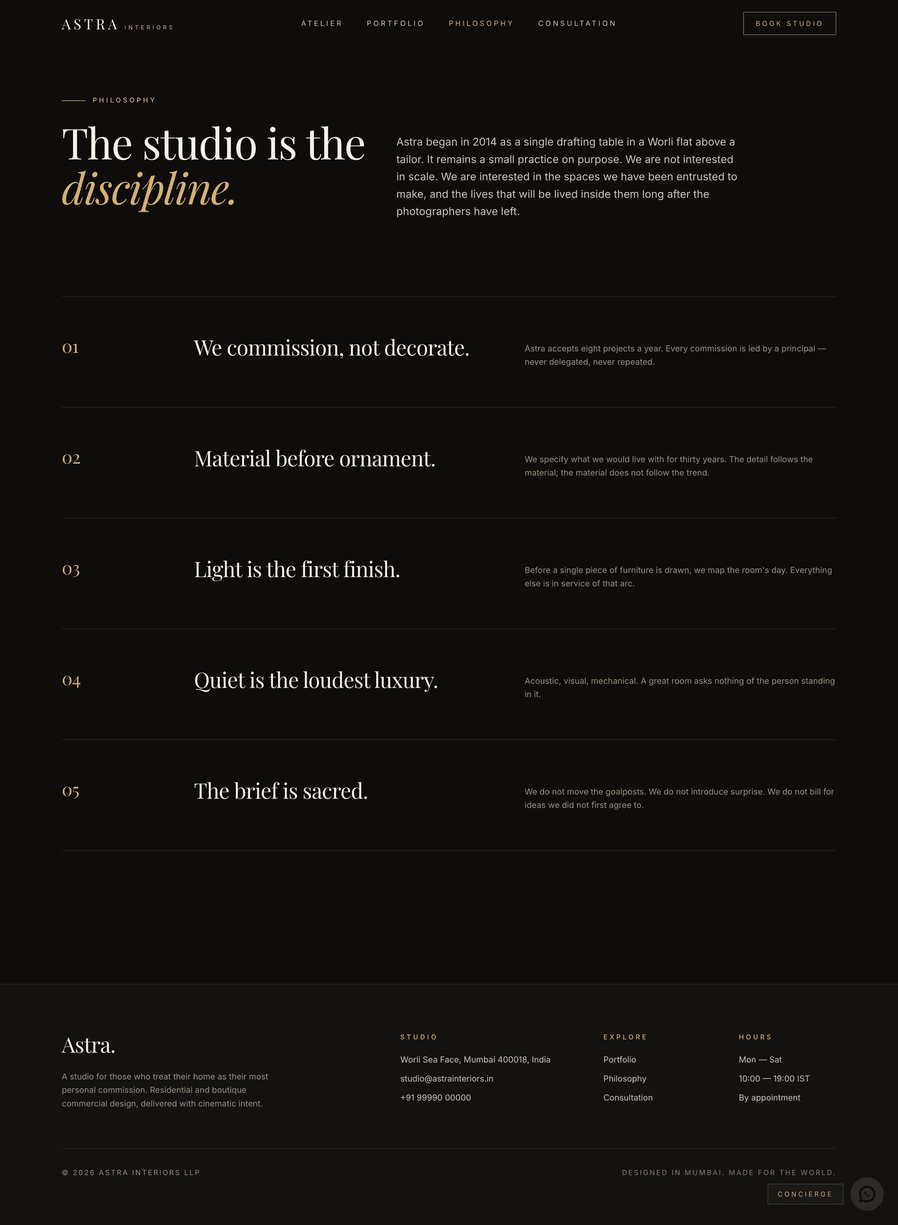 Portfolio media
